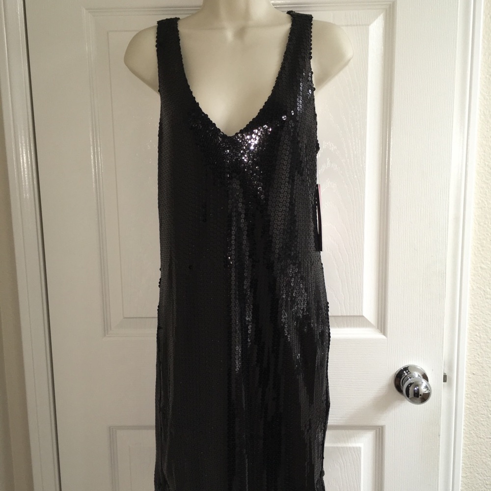 AQUA X MADDIE & TAE BLOOMINGDALES SEQUIN DRESS